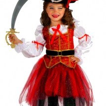 Pirata feminino infantil